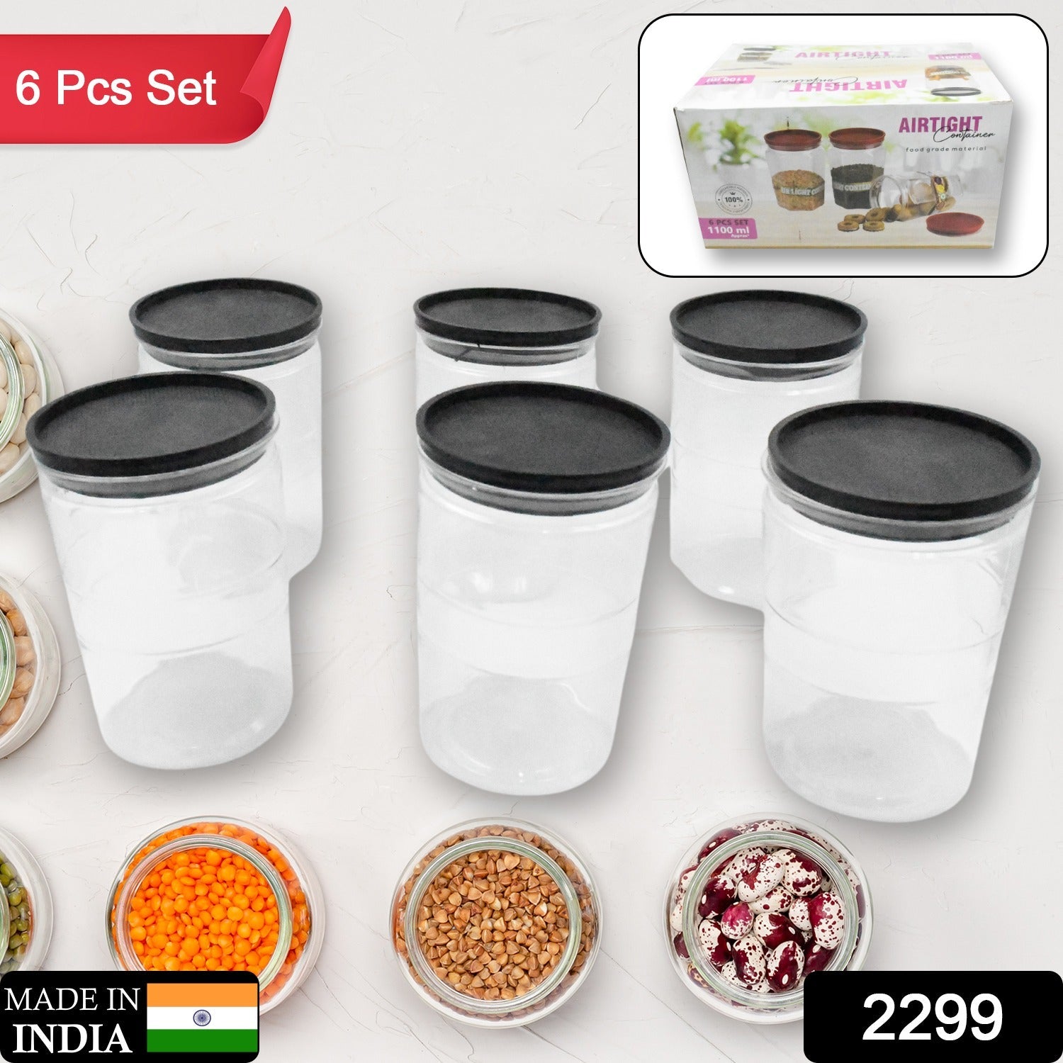 Modular airtight containers for kitchen storage. Modular airtight containers for kitchen storage.
